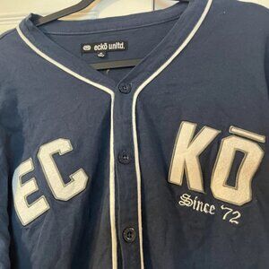 Y2K Vintage-Style Ecko Unltd. Baseball Jersey Shirt Men XL